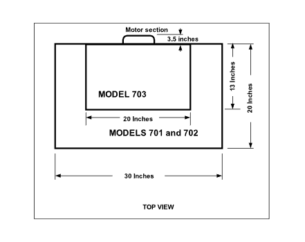 Top view system configuration diagram